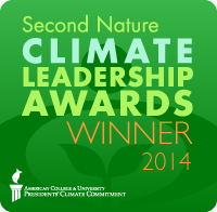 Second Nature Climate Award badget