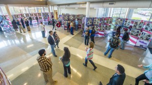 The traveling photo memorial will be on display through Nov. 14.