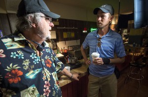 Ralph Clemente (left) and son Parker collaborated on "Heartbreak," a film shot in Orlando.