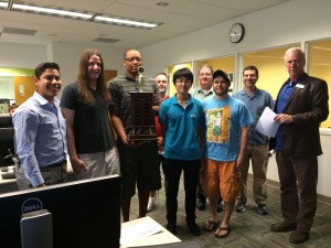 Valencia's programming team won first place for the third straight year.