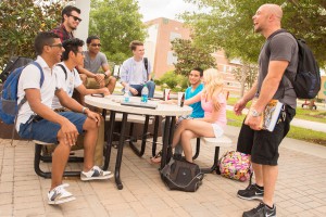 Valencia's engineering students get to know each other because of the small classes.